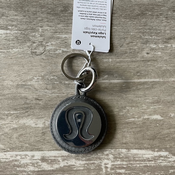 lululemon athletica Accessories Lululemon Logo Bag Charm Keychain